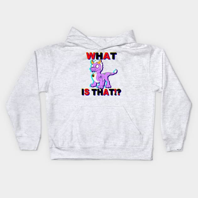 What is That!? Kids Hoodie by RockyHay